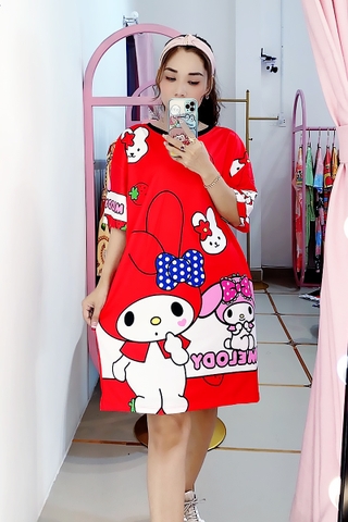 Đầm Suông Nữ Big Size XL - D657