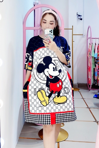 Đầm Suông Nữ Big Size XL - D1243