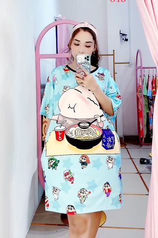 Đầm Suông Nữ Big Size XL - D615
