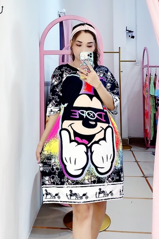 Đầm Suông Nữ Big Size XL - D1815