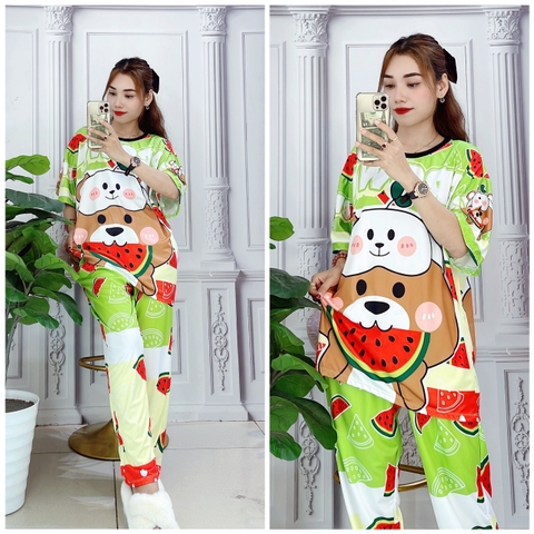Bộ Quần Dài, Tay Ngắn XL - BDL3193