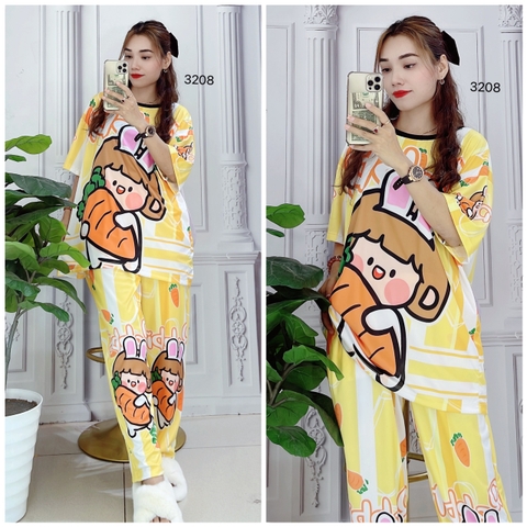 Bộ Quần Dài, Tay Ngắn XL - BDL3208