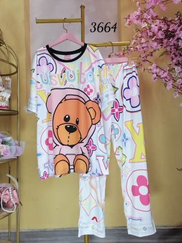 Bộ Quần Dài, Tay Ngắn 2XL - BDL2XL3664
