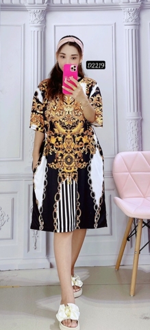 Đầm Suông Nữ Big Size 2XL - 65D2219