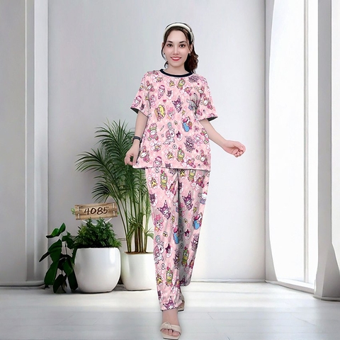 Bộ Quần Dài, Tay Ngắn XL- BDL4085