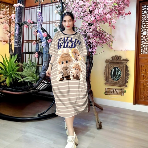 ĐẦM SUÔNG NỮ XL -DD4114