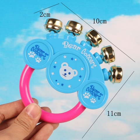 Đồ chơi xúc xắc lục lạc tay cầm có chuông