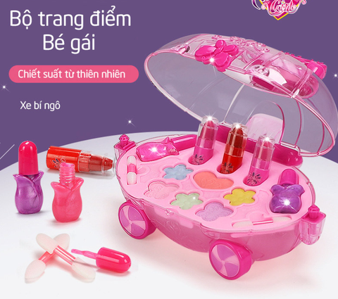 Bộ trang điểm makeup cho bé xe bí ngô