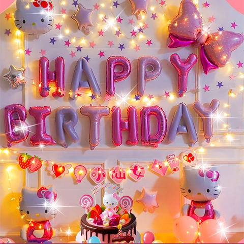 Set bóng trang trí sinh nhật