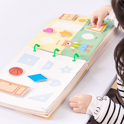 Học liệu bóc dán Montessori 17 chủ đề cao cấp