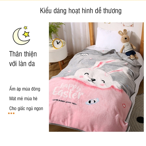 Chăn lông tuyết cho bé 1*1.4m