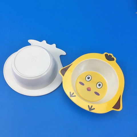 Bát ăn dặm nhựa hình thú