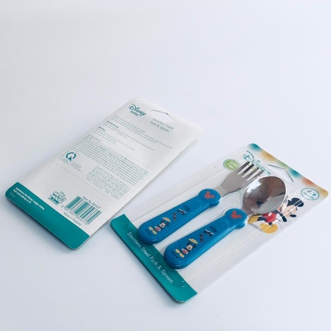 Set thìa dĩa inox Disney