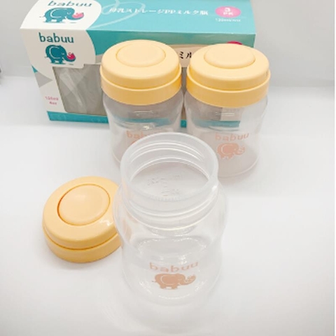 Bộ 3 bình trữ sữa Babuu