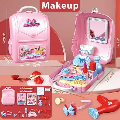 Balo đồ chơi makeup cho bé