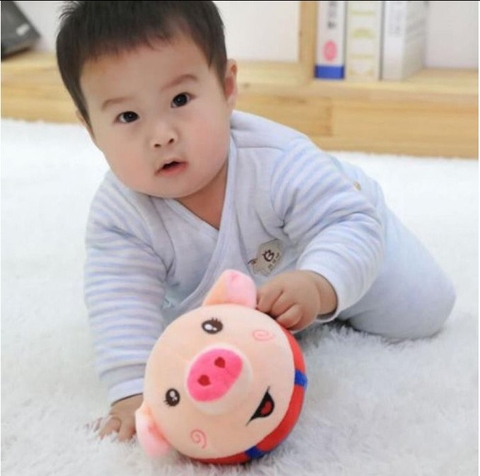 Đồ chơi bóng heo tập nói nhại tiếng phát nhạc