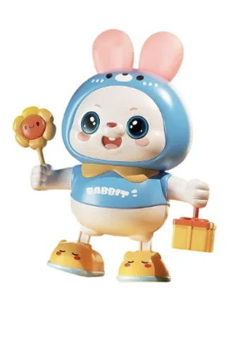 Đồ Chơi Thỏ Nhảy Múa Có Nhạc Có Đèn Và Di Chuyển Vui Nhộn Dành Cho Bé Trai Và Bé Gái