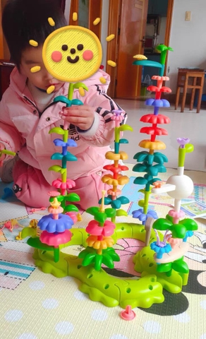 Đồ chơi Lego lắp ghép vườn hoa 42 chi tiết