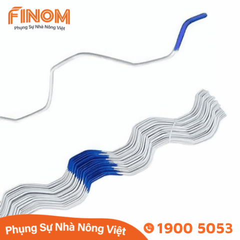Ziczac bọc nhựa Blue