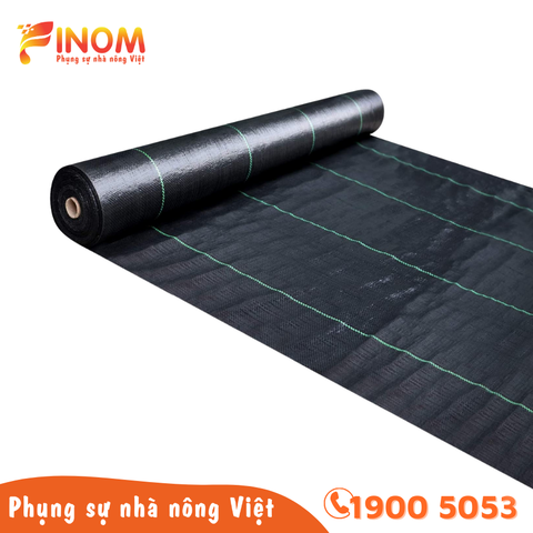Bạt địa phủ đất nông nghiệp màu đen 110 gram/m2
