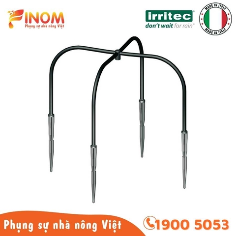 Bộ nhỏ giọt bù áp chia 4 ghim tưới KH4 Irritec