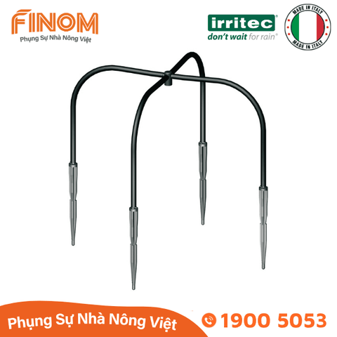 Bộ nhỏ giọt bù áp chia 4 ghim tưới KH4 Irritec