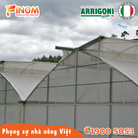Lưới chắn côn trùng Arrigoni Biorete Air Plus 50 mesh - Khổ 4.2 x 50 mét