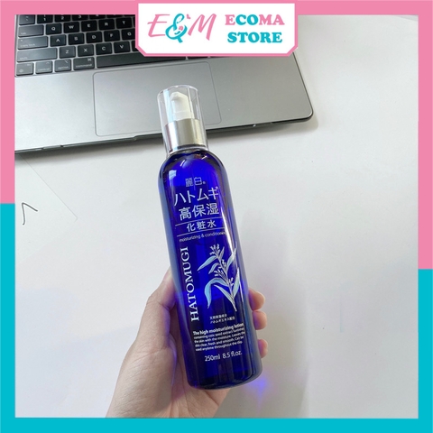 TONER NƯỚC HOA HỒNG DƯỠNG ẨM LÀM TRẮNG HATOMUGI NHẬT BẢN 250ML