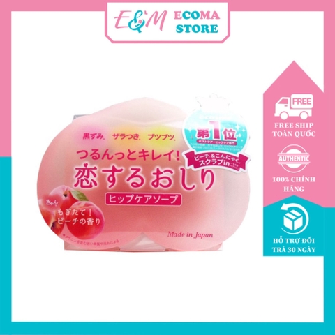 XÀ PHÒNG TRỊ THÂM DƯỠNG TRẮNG VÙNG MÔNG TRÁI ĐÀO PELICAN HIP CARE SOAP NHẬT BẢN