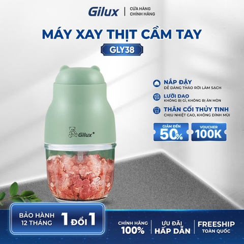 Máy xay đa năng cầm tay Gilux 0.3L – Nhỏ gọn, tiện lợi phù hợp xay đồ ăn dặm cho bé