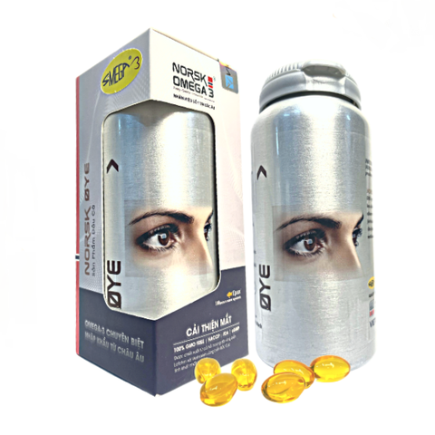 Norsk OYE – Dầu Cá Omega 3 Chuyên Biệt Cho Mắt đến từ Na Uy (Hộp 90 viên)