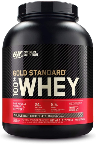 OPTIMUM NUTRITION GOLD STANDARD Whey Protein Đẳng Cấp 5LBS ( 73 Servings )