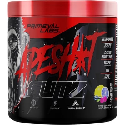 Primeval Labs - Ape Shit Cutz Pre-workout (50 lần dùng)