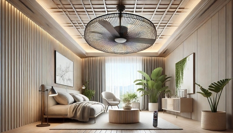 Quạt Đảo Trần Có Remote – Giải Pháp Tiện Lợi Cho Không Gian Hiện Đại