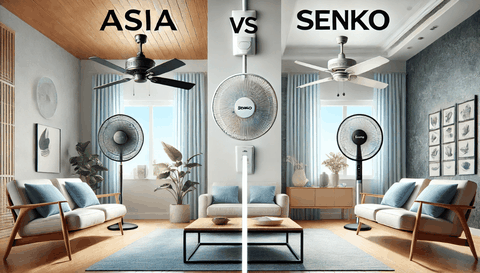 So Sánh Quạt Đảo Trần Senko và Asia – Nên Mua Loại Nào?