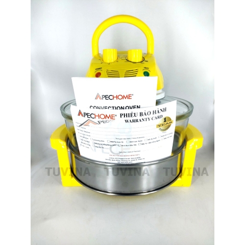 Lò Nướng Thủy Tinh Đa Năng Apechome APH-618