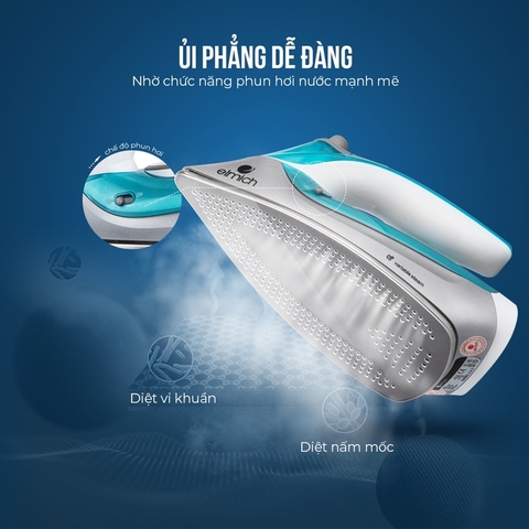 Bàn ủi hơi nước Elmich SIE-3438
