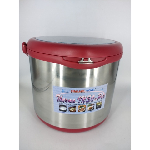 Nồi Ủ Nhiệt Khaluck.Home KL-710 5L – Inox 304, Giữ Nhiệt 6–8h, Nấu Sôi Rồi Ủ