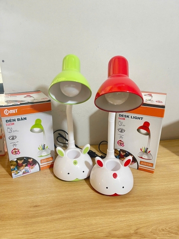 Đèn bàn học Comet CT411 - Bảo hành 12 tháng (có sẵn bóng đèn LED)