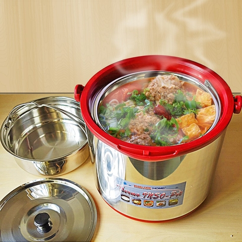 Nồi Ủ Nhiệt Khaluck KL-711 6L – Nấu Sôi Rồi Ủ, Chín Mềm Không Canh Bếp