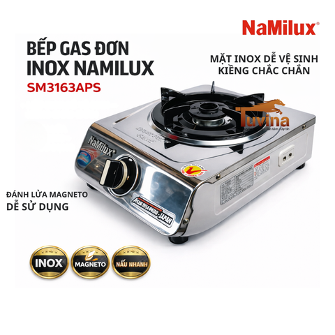Bếp Gas Đơn INOX Namilux SM3163APS 4.2kW