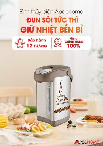 Bình thủy điện Apechome APH-TP203 5.5 Lít