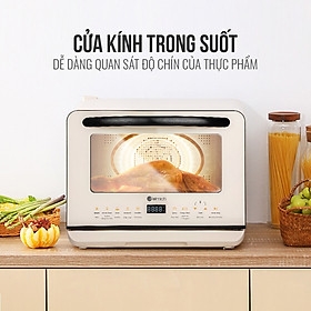 Lò chiên không dầu hơi nước đa năng Elmich AFE-3944 20 lít