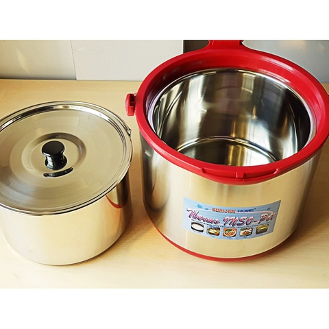 Nồi Ủ Nhiệt Khaluck.Home KL-710 5L – Inox 304, Giữ Nhiệt 6–8h, Nấu Sôi Rồi Ủ