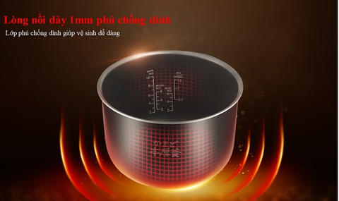 Nồi cơm điện Toshiba 1.8 lít RC-18JE2VN(O)