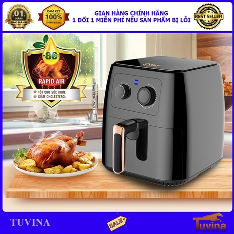 Nồi chiên không dầu Comet 6.2L CM6855
