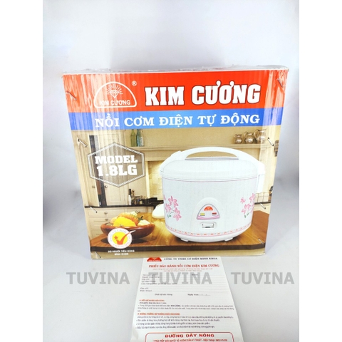 Nồi Cơm Điện Kim Cương Nắp Gài 1.8 Lít