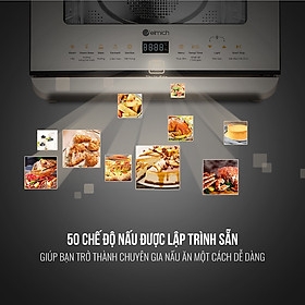 Lò chiên không dầu hơi nước đa năng Elmich AFE-3944 20 lít