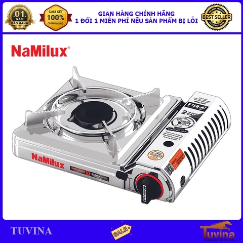 Bếp Ga Mini Inox Cao Cấp Namilux 2S Chống Nổ PL2021AS