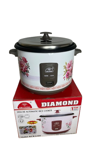 Nồi cơm điện Kim Cương 3.2L nắp rời KCR3200 (1100W)